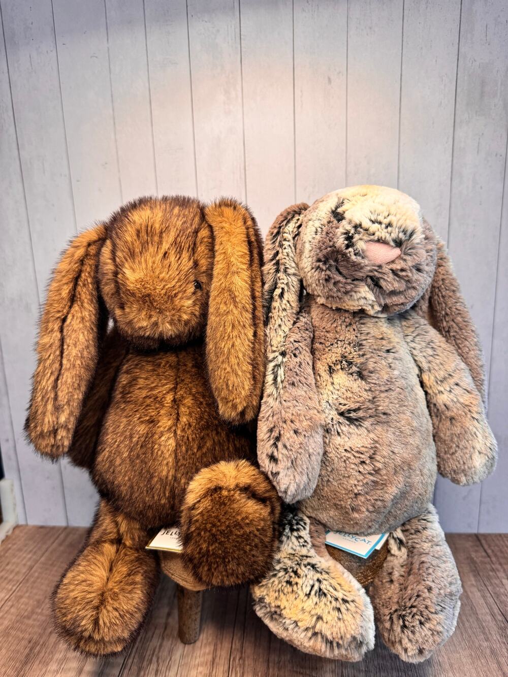 Bunny Bundle Jellycat Hoppleston and Bunny Woodland Babe Medium Authentic NEW